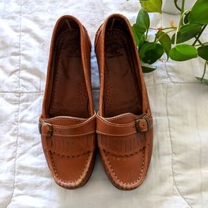Brown Leather Loafers